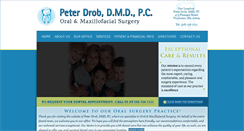 Desktop Screenshot of droboralsurgeon.com